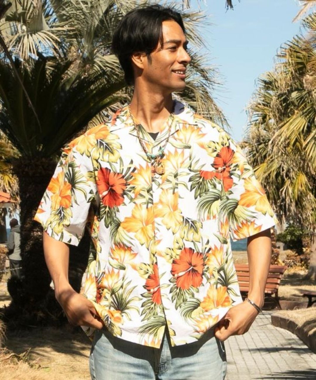 【热门预购】海浪低语精彩假期天堂鸟热情印花衬衫(5色)4IA-5244 - 男装衬衫 - 其他材质 