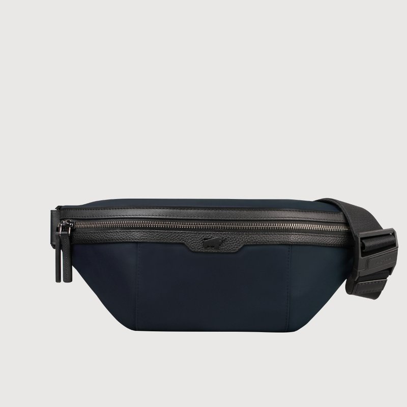 【免费升级送礼包装】密斯特-N 腰胸包 蓝/ BF543-07-NY - 侧背包/斜挎包 - 真皮 蓝色