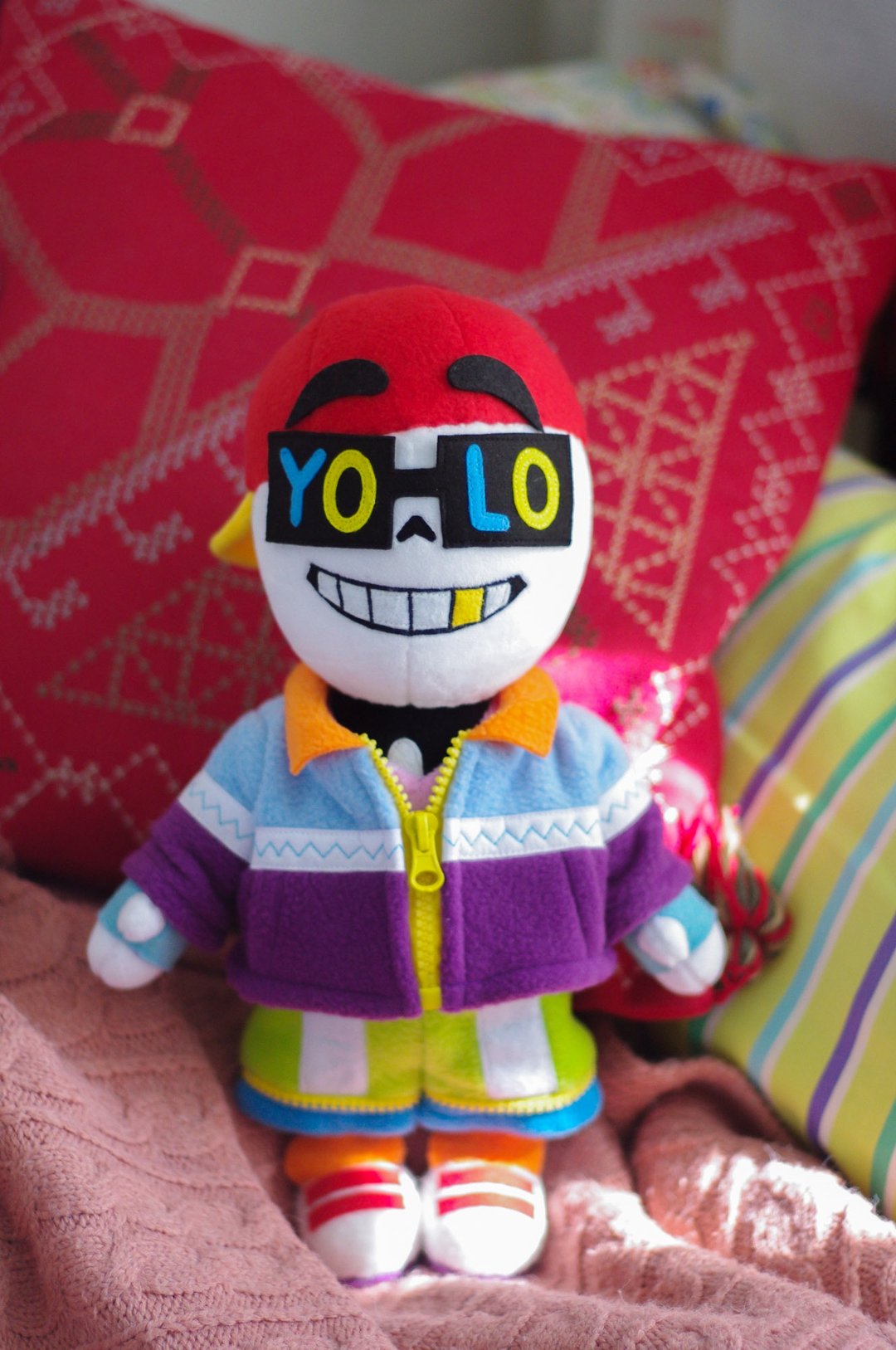 Fresh Sans Undertale AU Underfresh Collectible Doll | Made to Order - 玩偶/公仔 - 聚酯纤维 多色