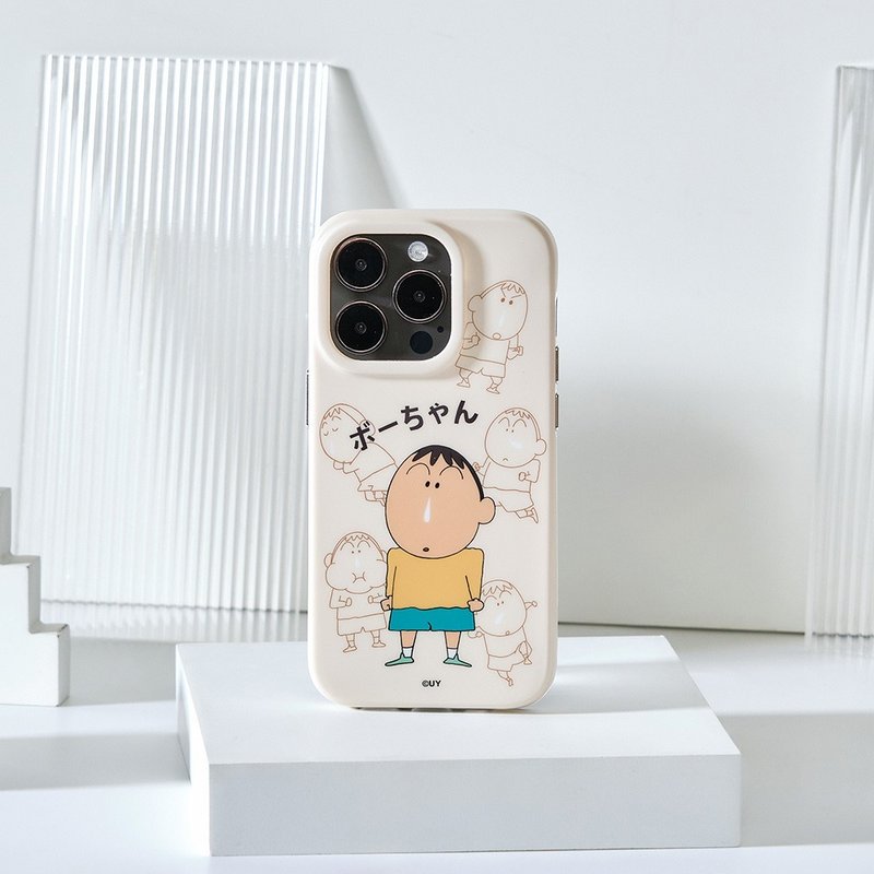 蜡笔小新阿呆防摔iPhone手机壳 - 手机壳/手机套 - 塑料 多色