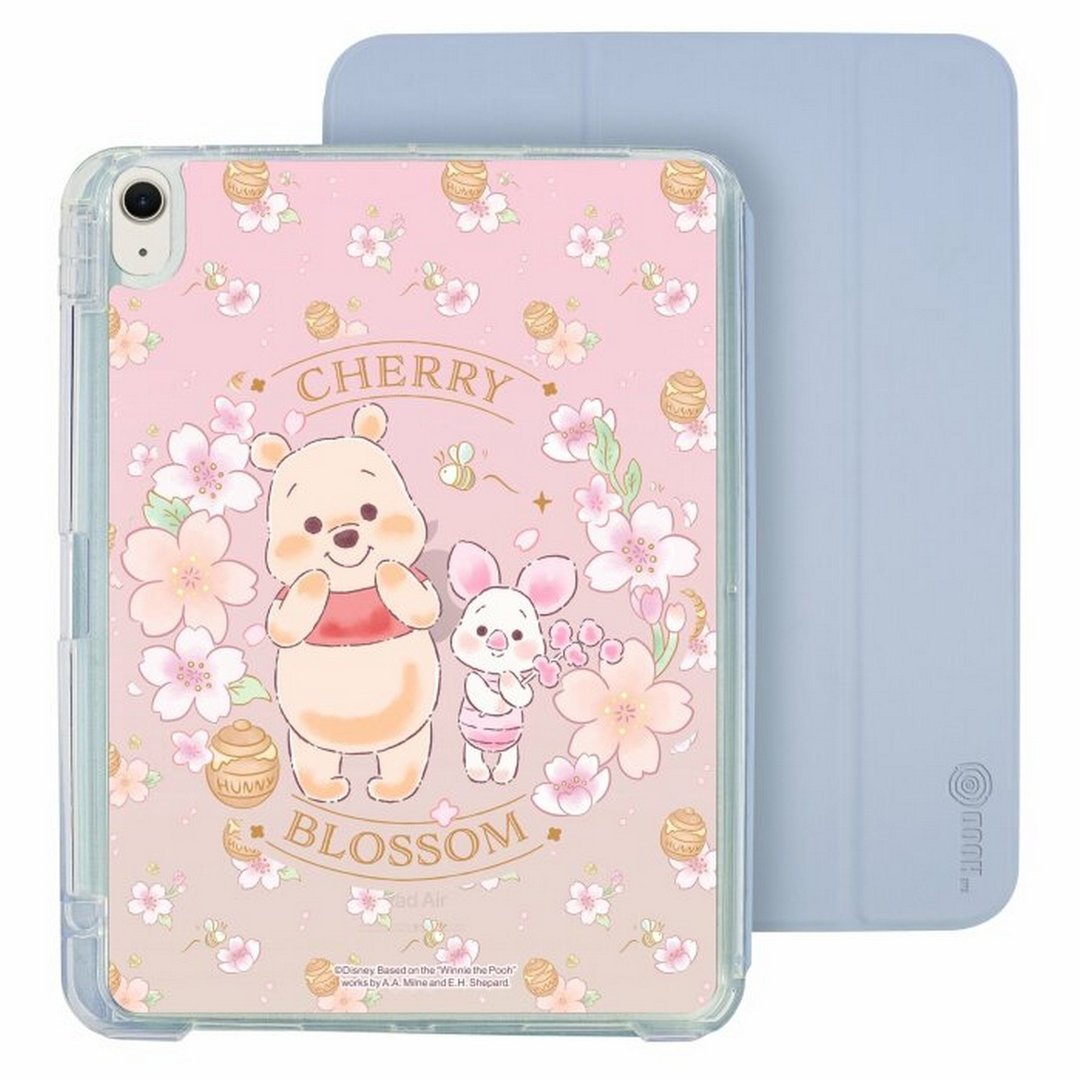 迪士尼 小熊维尼iPad Air 11/pro13可拆式防摔透明笔槽折套ipad - 平板/电脑保护壳 - 塑料 多色