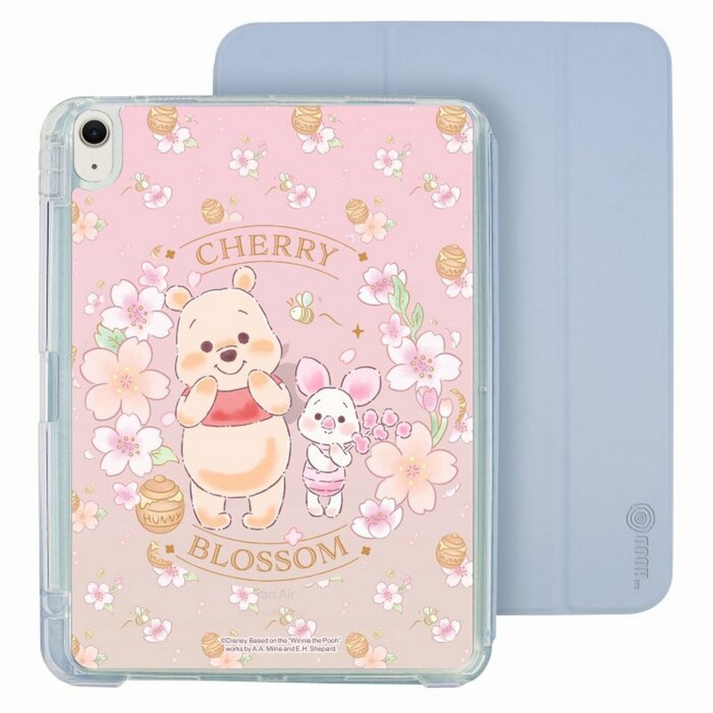迪士尼 小熊维尼iPad Air 11/pro13可拆式防摔透明笔槽折套ipad - 平板/电脑保护壳 - 塑料 多色