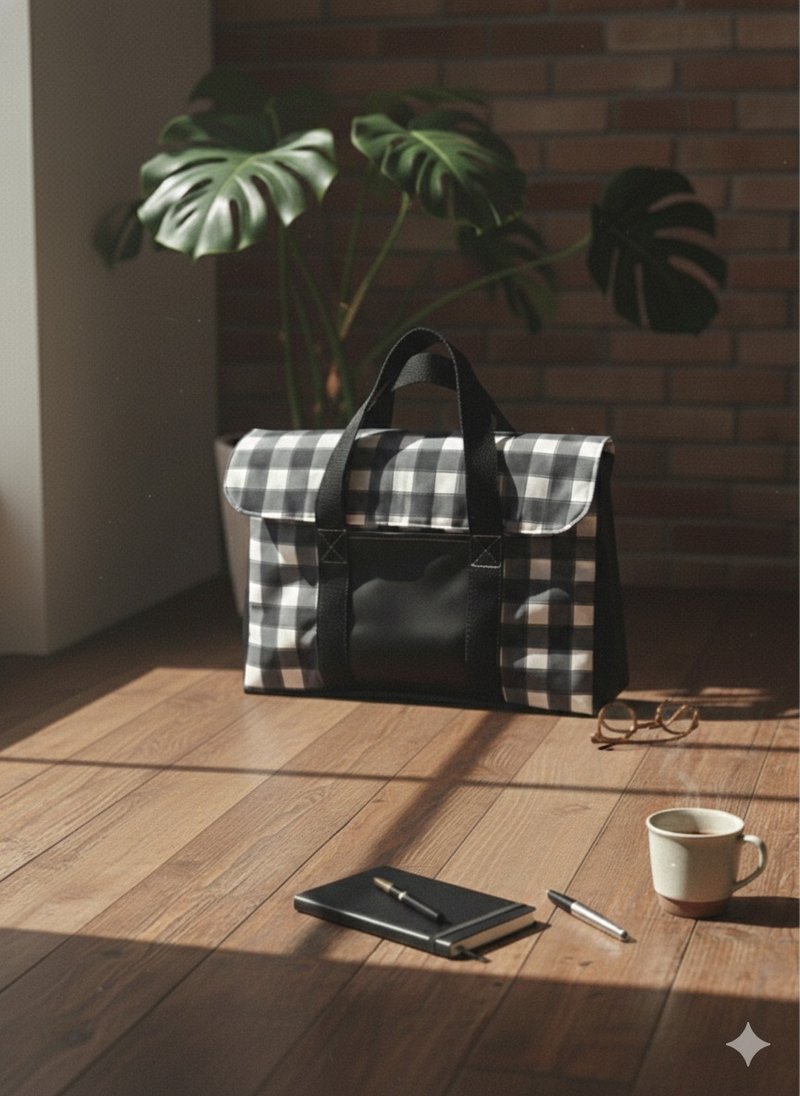 Classic Check 经典花帔 格纹翻盖两用包 - 侧背包/斜挎包 - 真皮 多色