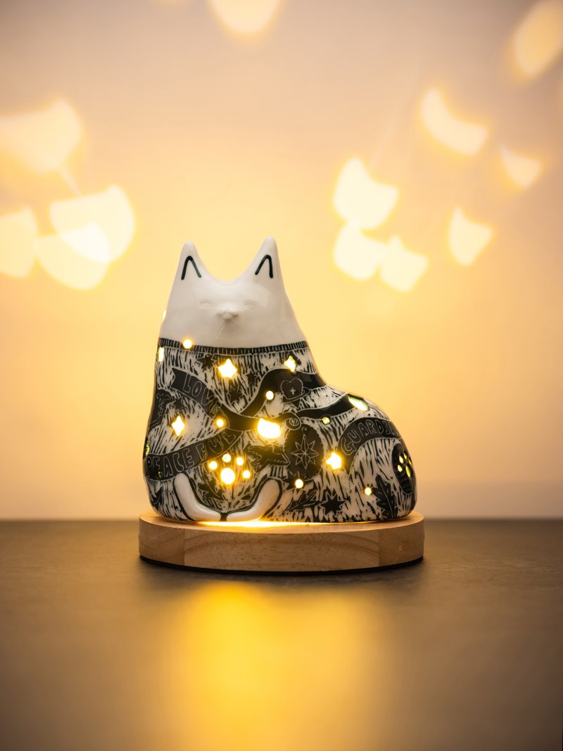 天使故事陶瓷灯 with Certificate of Authenticity - 摆饰 - 瓷 