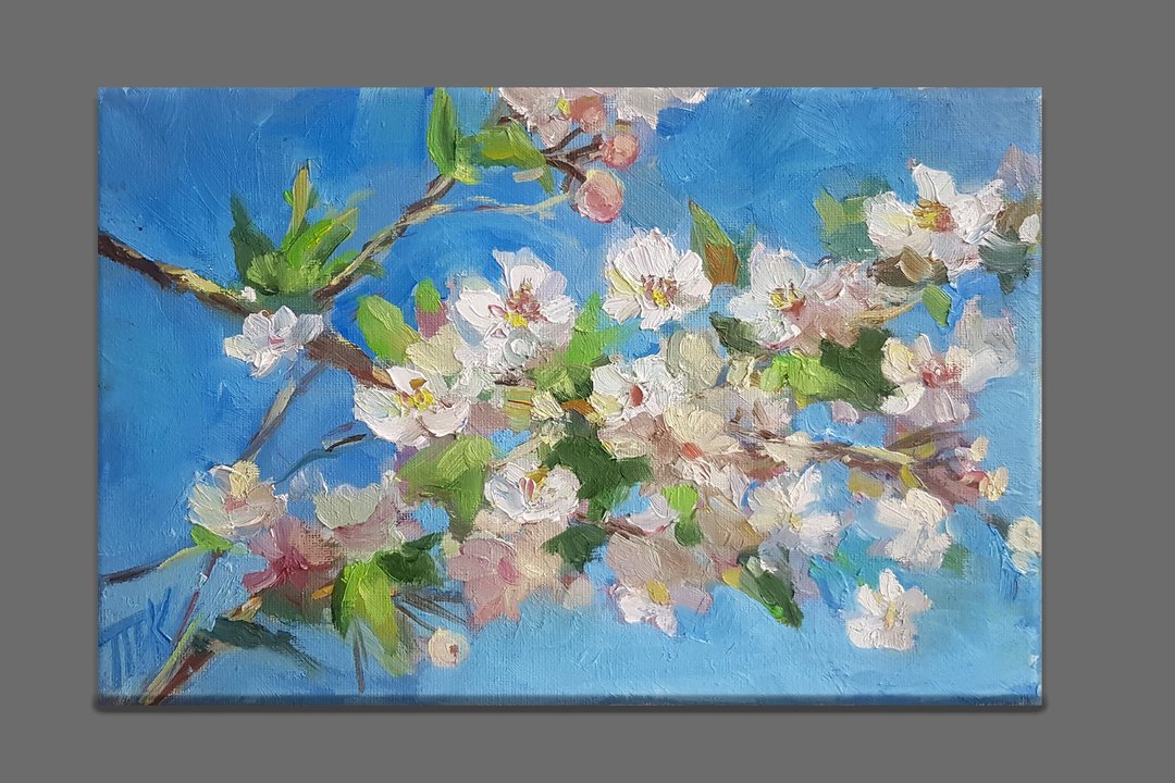 花卉油画  原创艺术  花卉墙画  抽象花卉 掛畫油畫 客廳裝飾畫 - 海报/装饰画/版画 - 其他材质 多色