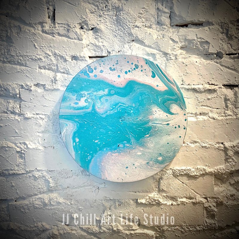 Frozen Xmas 蓝色圣诞・微醺体验盒 Tipsy Box | 可完成 2 幅画作 - 插画/绘画/写字 - 其他材质 白色