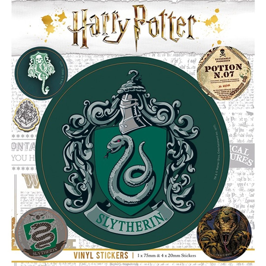 【利波特】史莱哲林主题贴纸组 Harry Potter - 贴纸 - 其他材质 绿色