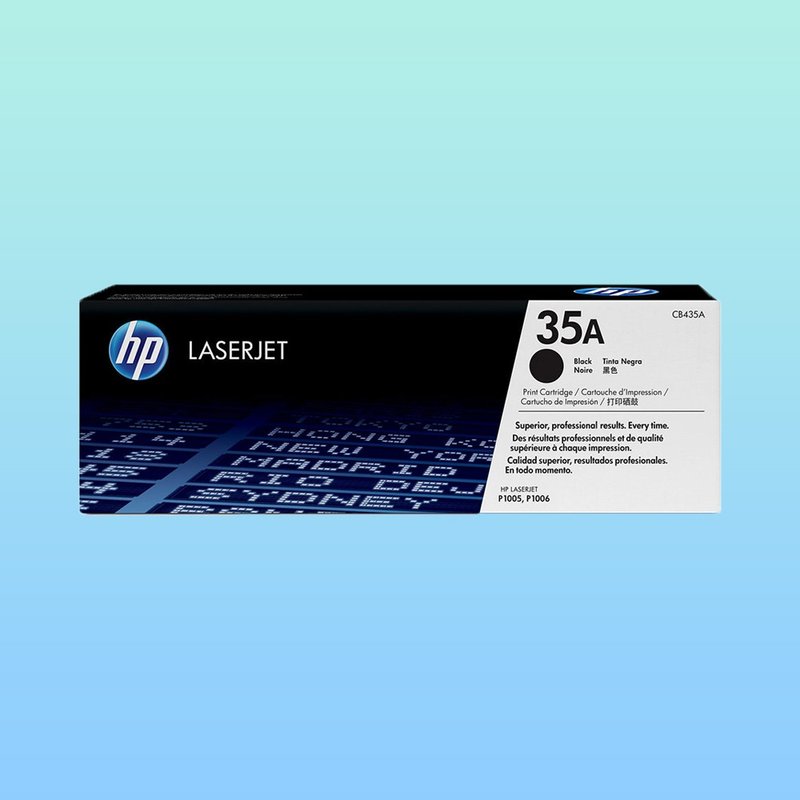 HP 35A 黑色原厂碳粉匣 CB435A For HP LaserJet P1005 / P1006 - 其他 - 其他材质 黑色