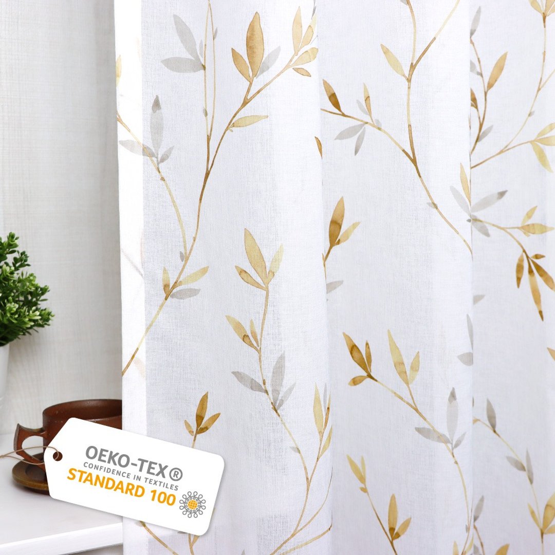 捷安家饰│Home Desyne│MIT│手工制作│静谧林荫│透光纱帘│ - 门帘/门牌 - 聚酯纤维 