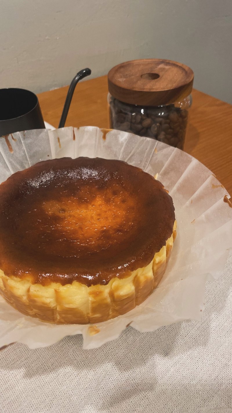 啡命 | 经典巴斯克焦香奶酪蛋糕 6寸 蛋糕 - 蛋糕/甜点 - 新鲜食材 