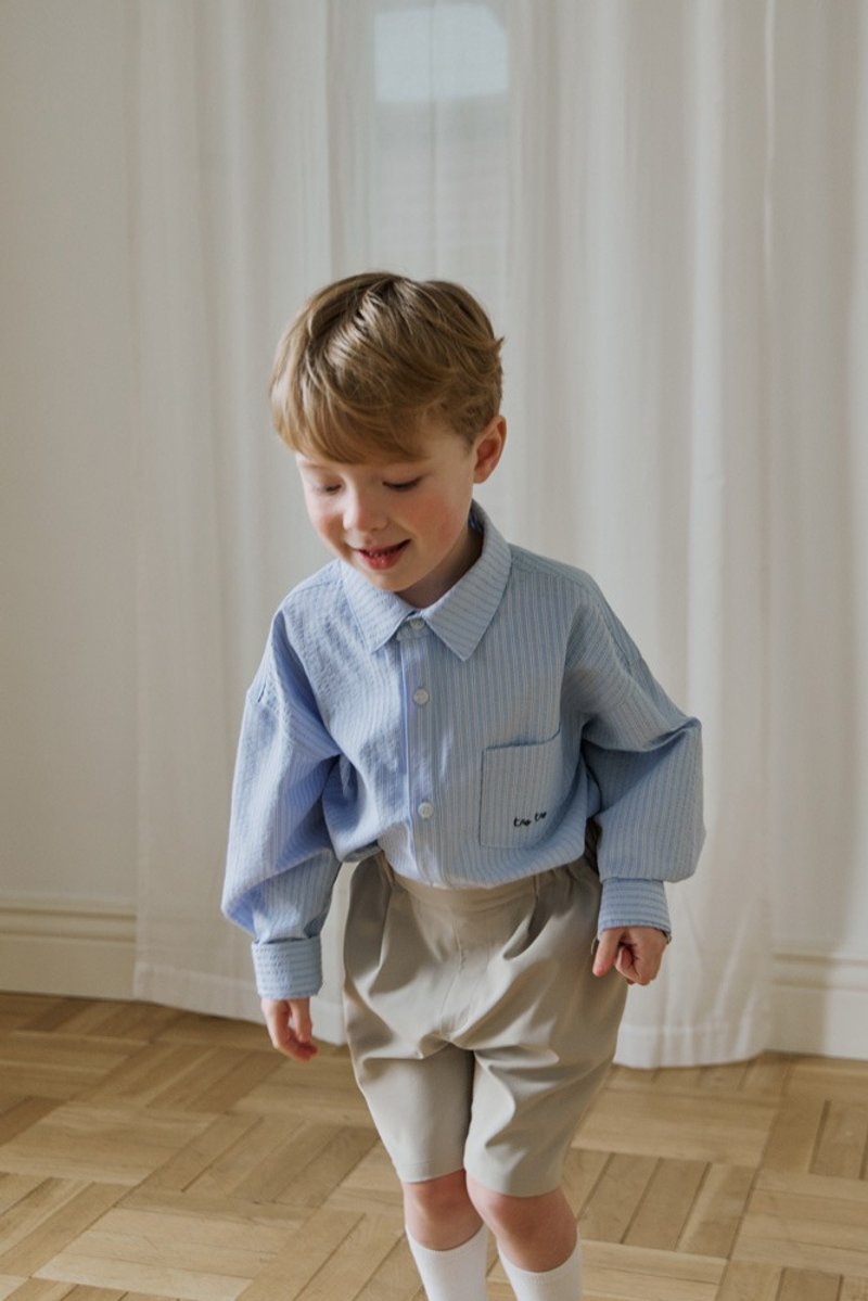 Cygnet Pants (Navy) - 童装裙 - 其他材质 蓝色