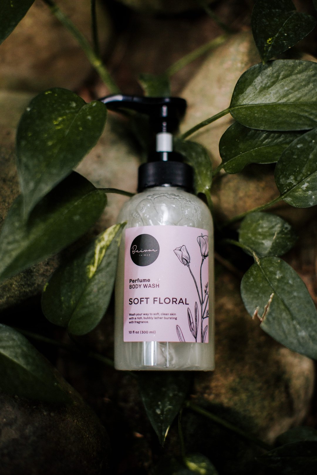 BAIVOR 香氛沐浴乳 【粉】Soft Flora 300ml - 沐浴用品 - 其他材质 多色