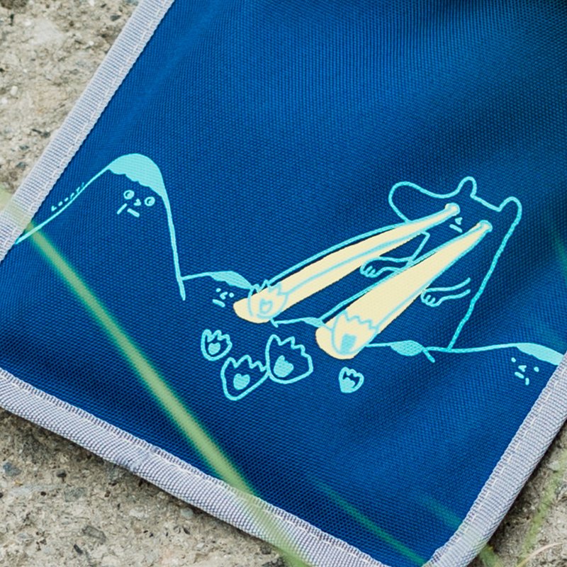 ✸✸‘邪恶阿熊’✸✸ 斜背包---满额赠礼物！！(小收纳袋已赠送完毕) - 侧背包/斜挎包 - 聚酯纤维 蓝色