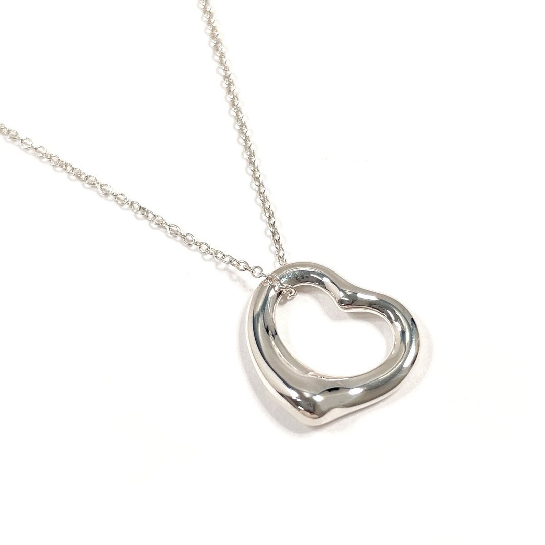 【日本直购 美品】蒂芙尼 TIFFANY&Co. 项链 经典心形 艾尔莎·佩提 银 925 抛光处理 精品配件 - 项链 - 纯银 银色