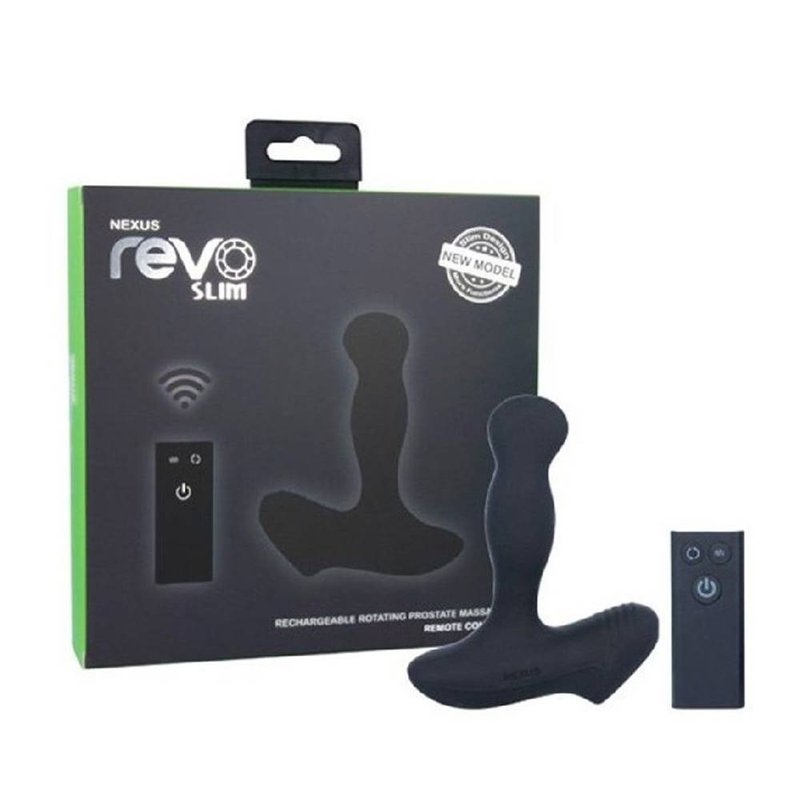 英国NEXUS REVO Slim 雷沃四代 探索 无线遥控 男用后庭按摩器 - 情趣用品 - 其他材质 黑色