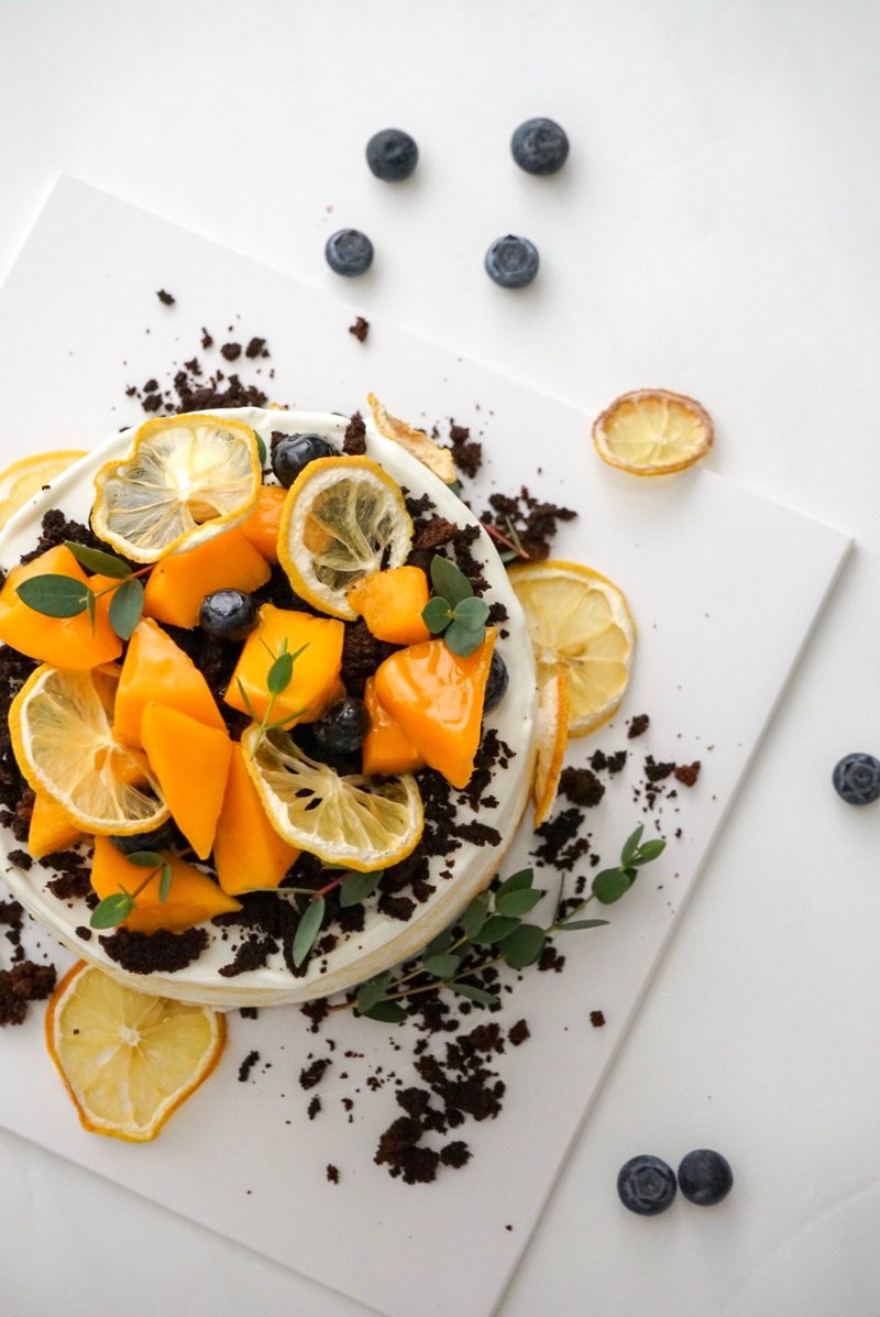 烘焙课程-夏季限定- 夏日芒果裸蛋糕 - 美食 - 新鲜食材 