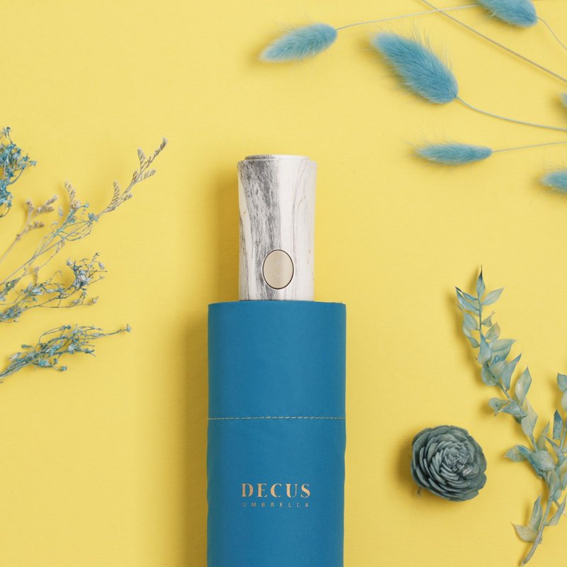 【定制款】POCKET AUTO 仕幔省力自动折伞-多瑙蓝 - 雨伞/雨衣 - 聚酯纤维 蓝色