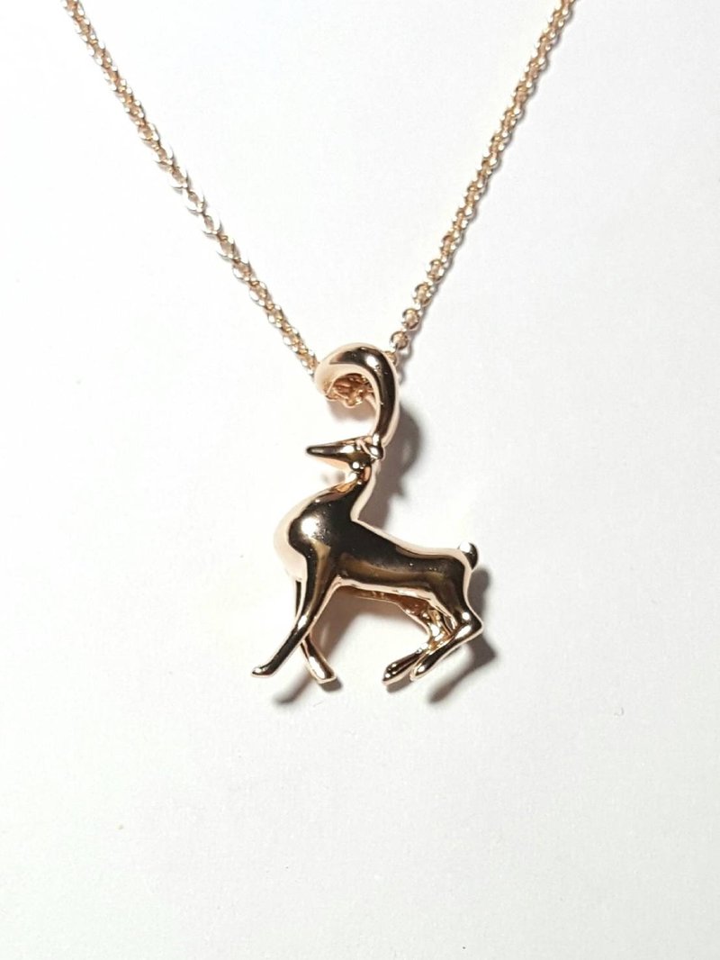 ~情人节~【我期待】 链坠~  期待妳(你)的答案 - 项链 - 其他金属 金色