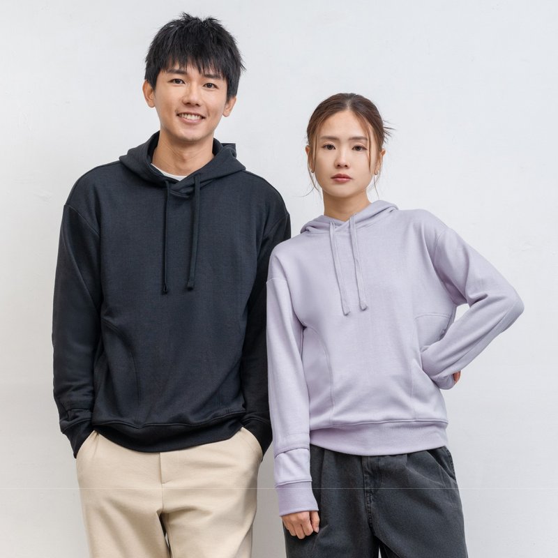 【智慧调温】33度感温机能帽T - 中性长袖 - 中性连帽卫衣/T 恤 - 环保材料 