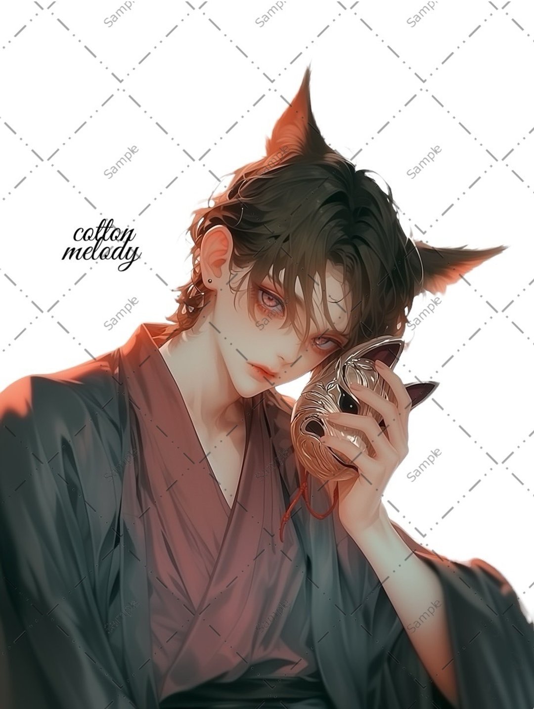 原创贴纸 no.1334 人物贴纸 原创贴纸 人物贴纸 女孩贴纸 原创人物贴纸 - 贴纸 - 纸 