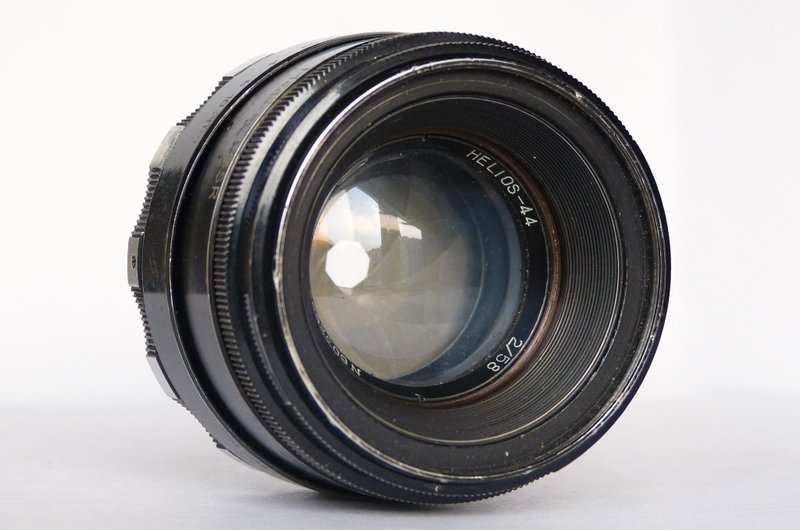 Helios-44 2/58 USSR black lens for SLR M39 mount BelOMO Zenit 8 blades - 相机 - 其他材质 黑色