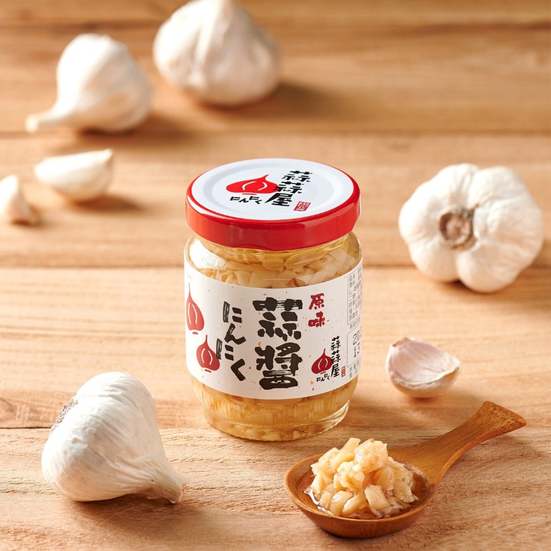 【蒜蒜屋-快速到货】原味蒜酱1入尝鲜体验组 浓郁蒜香 云林蒜头 - 酱料/调味料 - 玻璃 白色