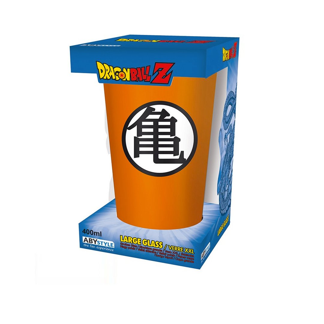 官方授权七龙珠玻璃水杯 400ML - 玻璃杯 - 玻璃 橘色