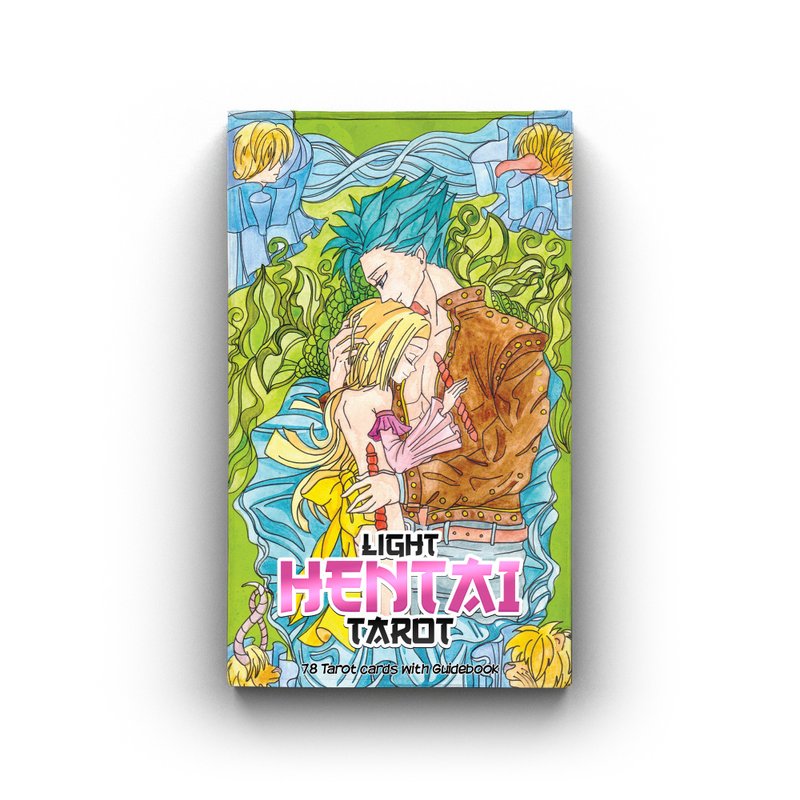 浅色 H 塔罗牌，78 张塔罗牌 - 桌游/玩具 - 纸 