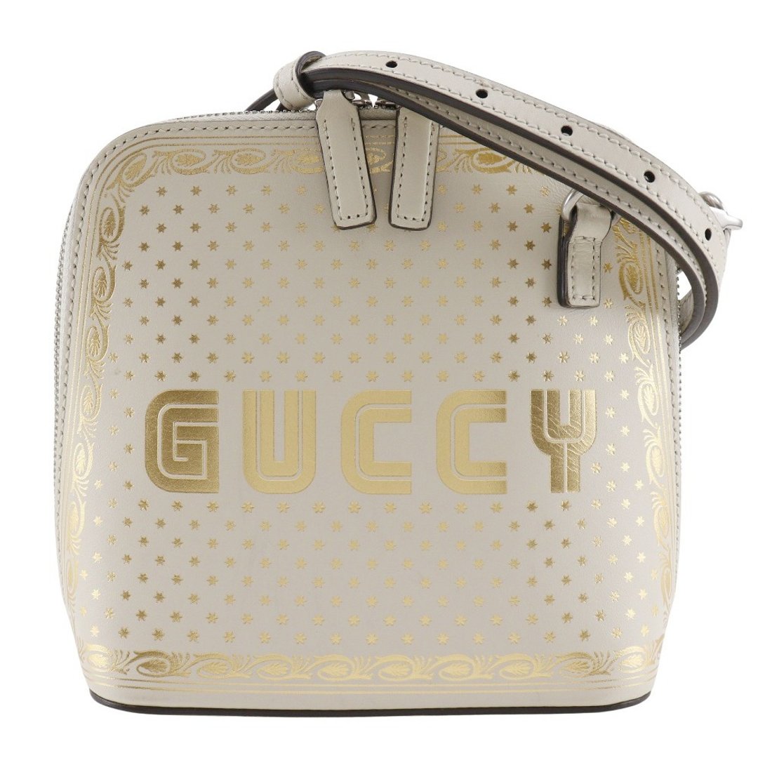 【日本直送】Gucci GUCCI Ggussy 肩背包 SAGA 511189 皮革 白色 女仕【二手】 - 侧背包/斜挎包 - 真皮 白色