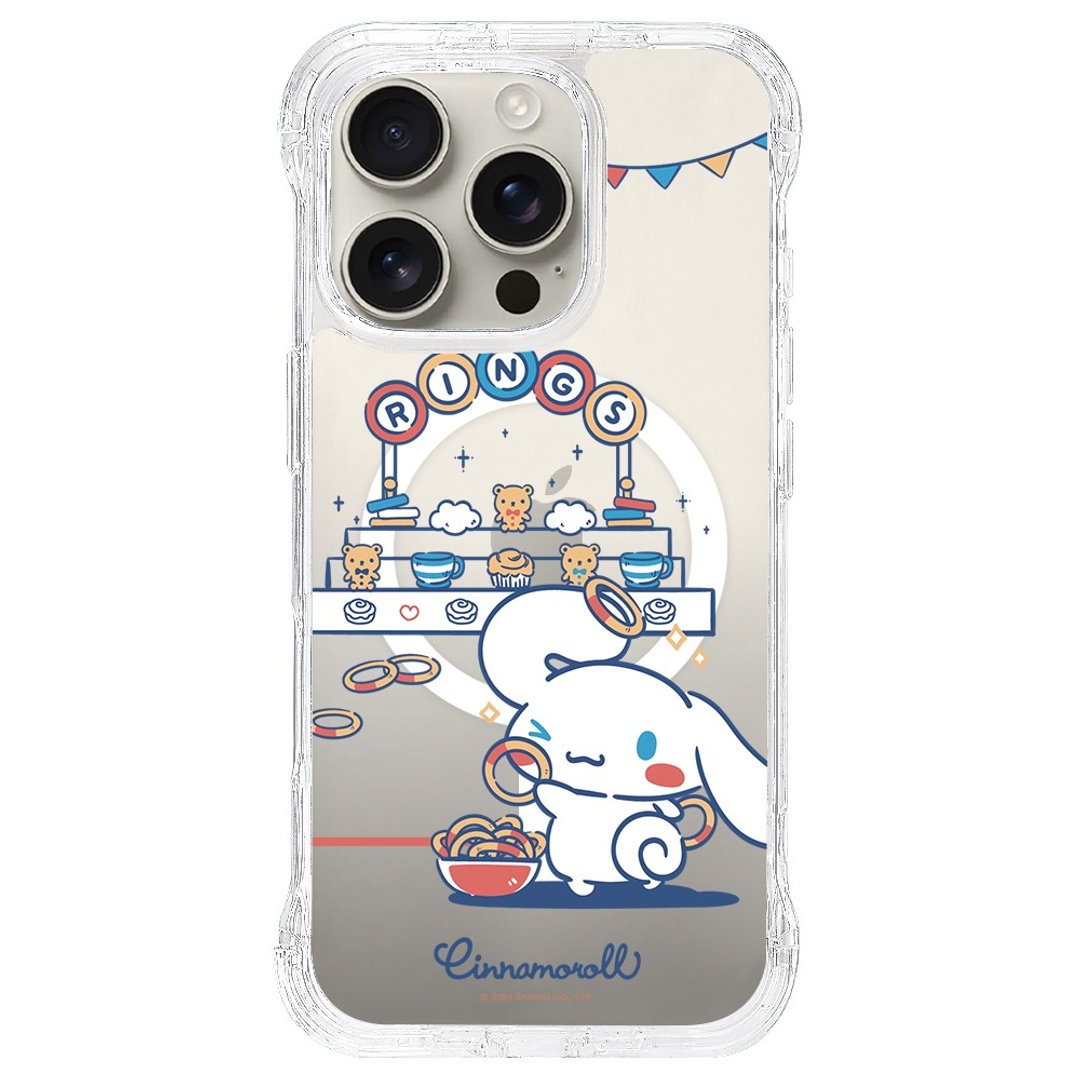 大耳狗 喜拿套圈圈 磁吸透明支架手机壳 iPhone 16 15 14 Pro Max - 手机壳/手机套 - 其他材质 透明
