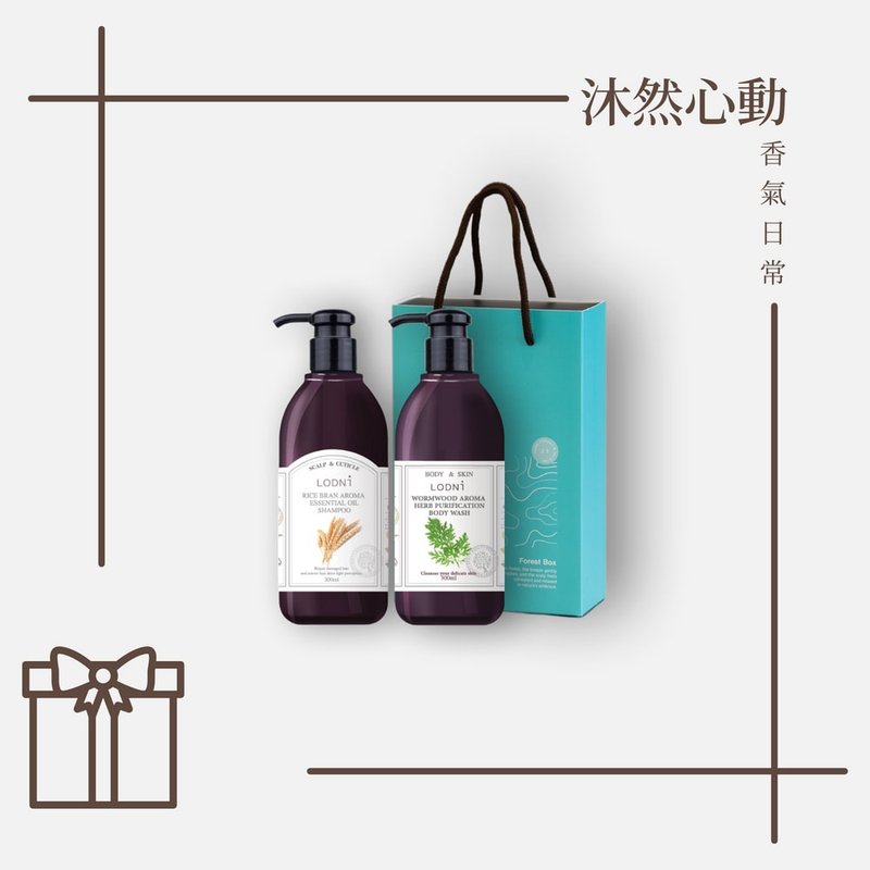 沐然心动礼盒 - 洗发用品 - 植物．花 白色