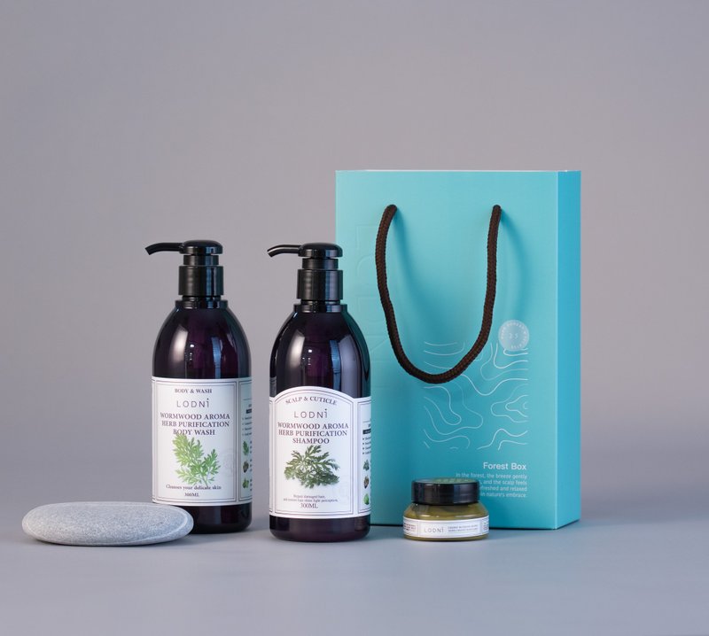 沐然心动礼盒 - 洗发用品 - 植物．花 白色