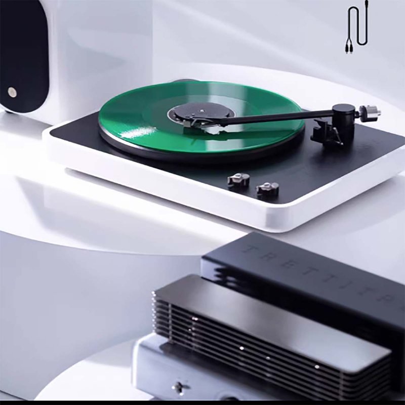 【免运】T-LP8黑胶唱片机黑胶唱片机蓝牙留声机 trettitre - 数码小物 - 其他材质 多色