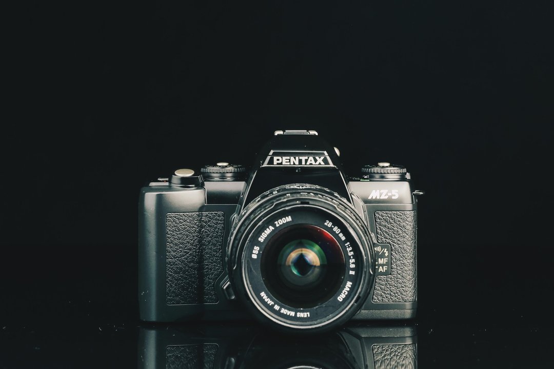 PENTAX MZ-5+SIGMA 28-80mm F=3.5-5.6 #8651 #135底片相机 - 相机 - 其他金属 黑色