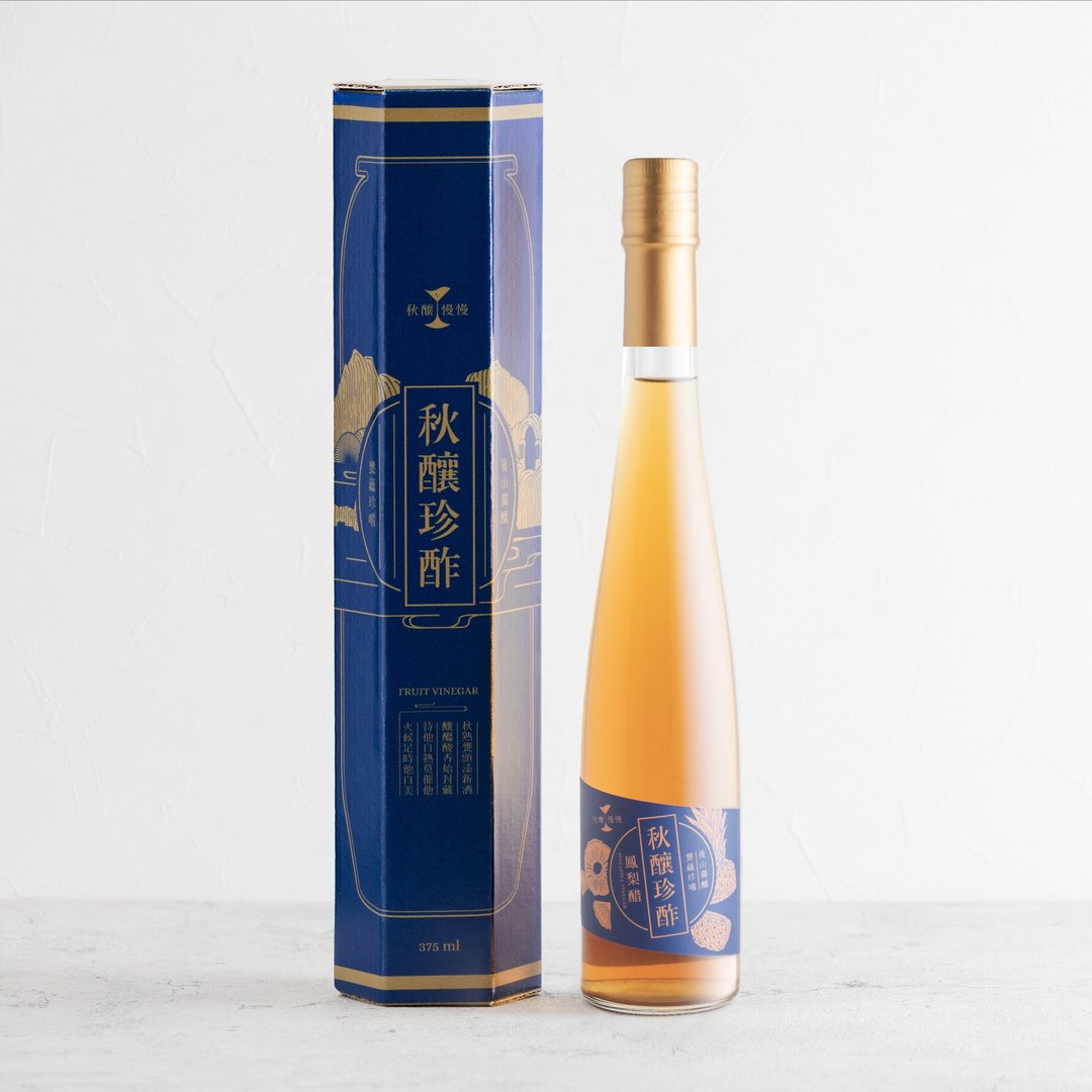 秋酿珍酢丨天然纯酿造凤梨醋 375ml - 醋/水果醋 - 新鲜食材 
