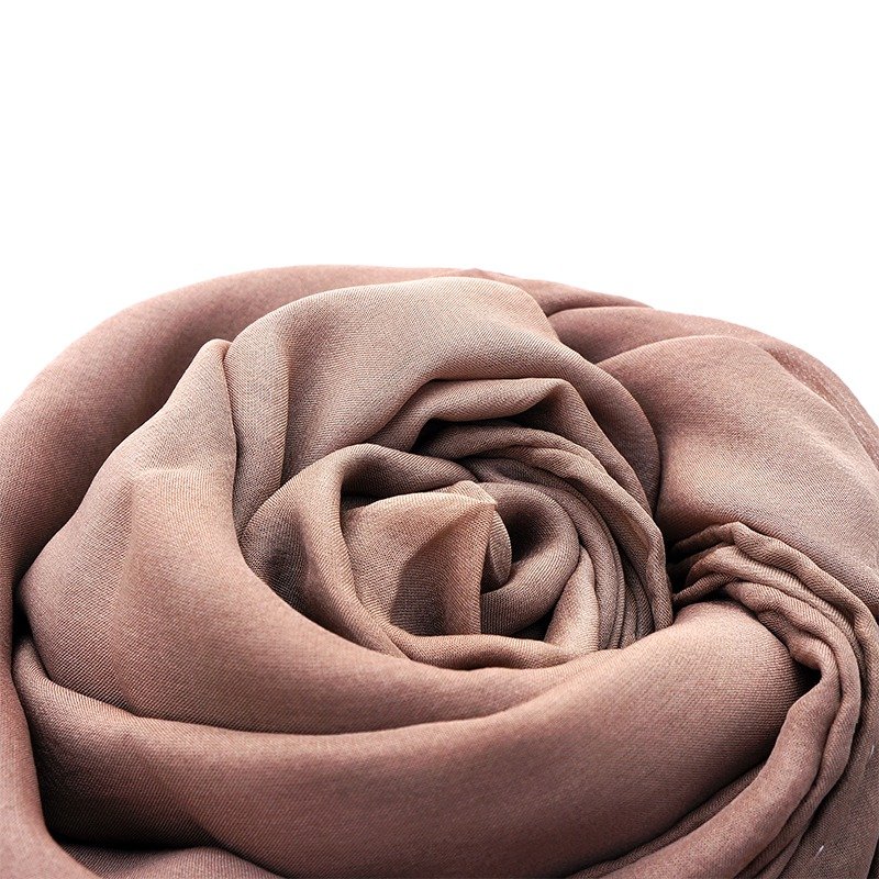 卓也蓝染 - 植物染雪纺丝巾 / 多色 - 丝巾 - 其他材质 多色