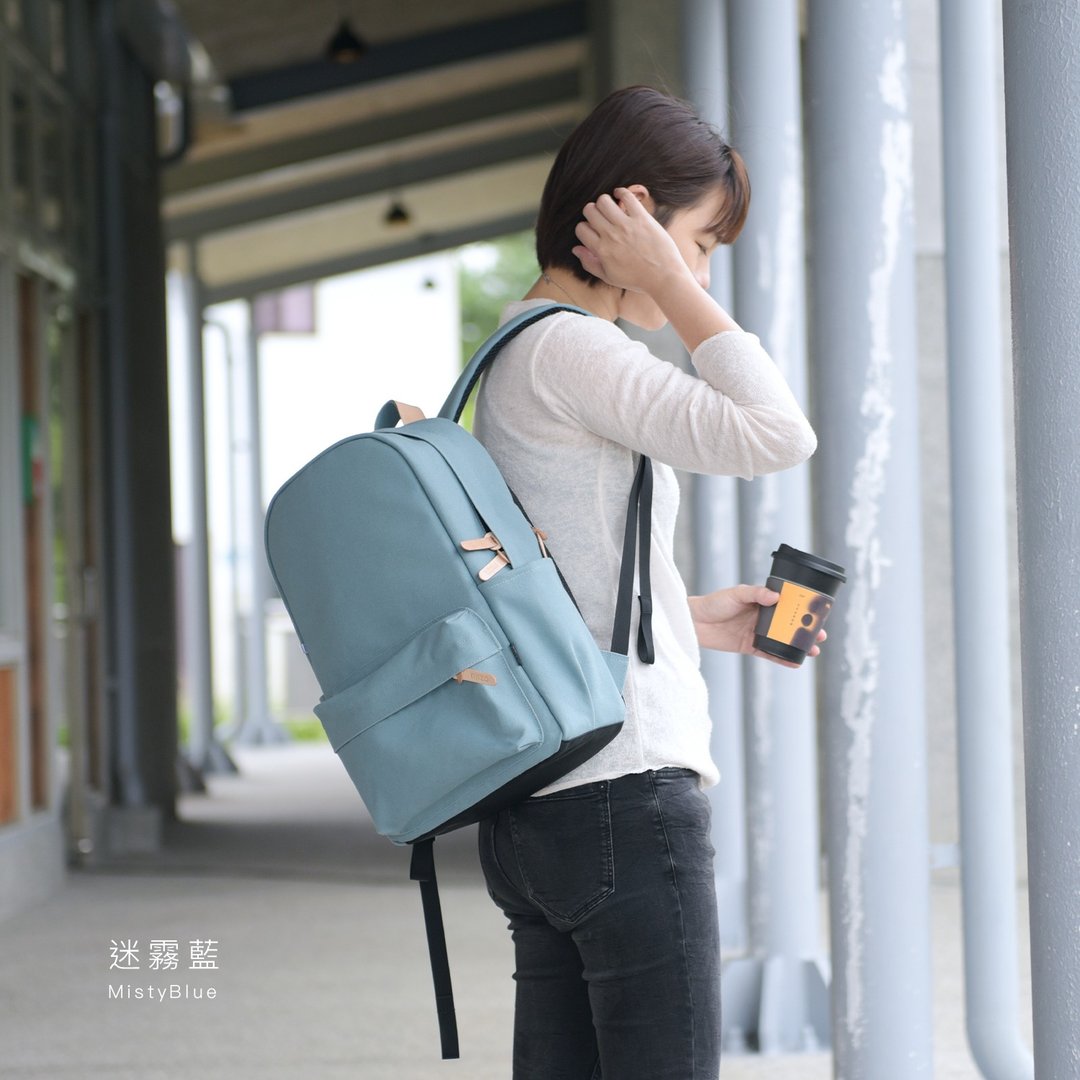 好坚强日本帆布减压后背包 / 笔电包 - 手工订制 - 后背包/双肩包 - 棉 多色