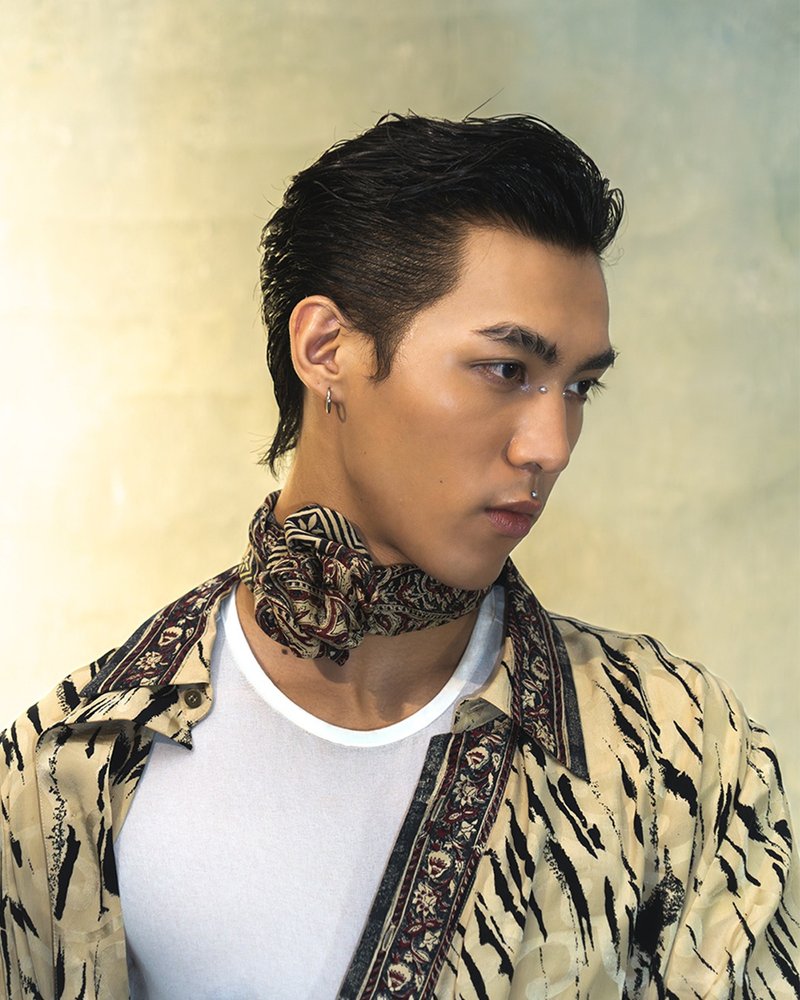 真丝方形丝巾 (印度沙龙布制成) - 丝巾 - 其他材质 红色