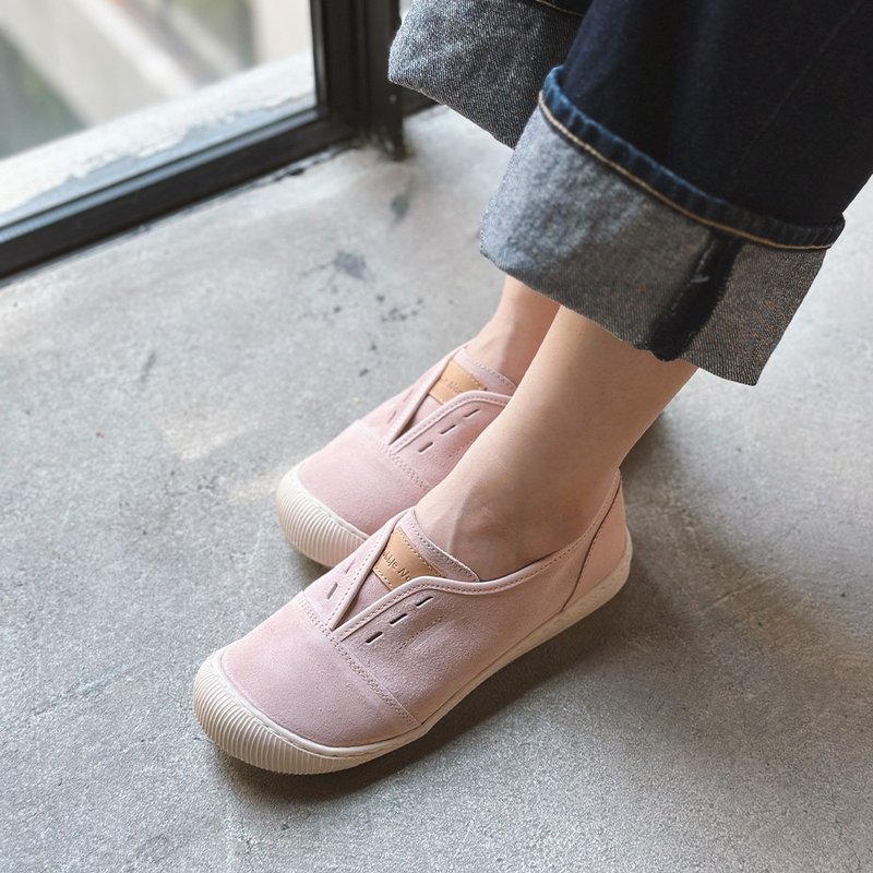 3M防泼水-加州阳光厚底懒人鞋-草莓优格 - 雨鞋/雨靴 - 防水材质 粉红色