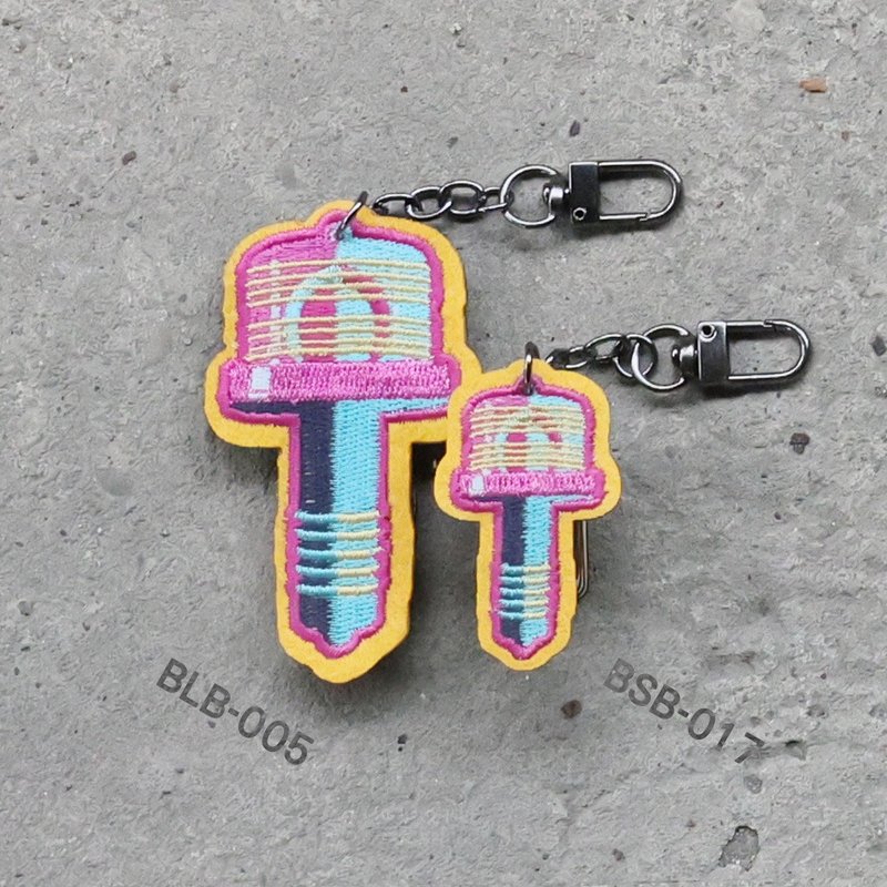 【 山人成型-警世系列 】警示灯吊饰、糖果灯钥匙圈、安全标示 - 吊饰 - 绣线 