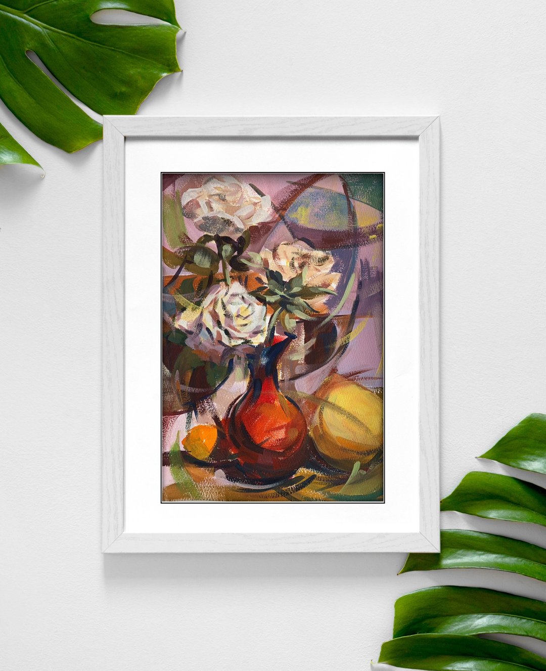 【水彩】玫瑰花香 - 海报/装饰画/版画 - 纸 