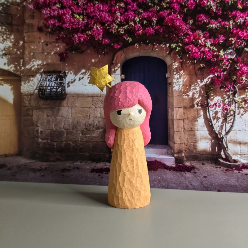 双子座 木雕(现货) - 玩偶/公仔 - 木头 多色