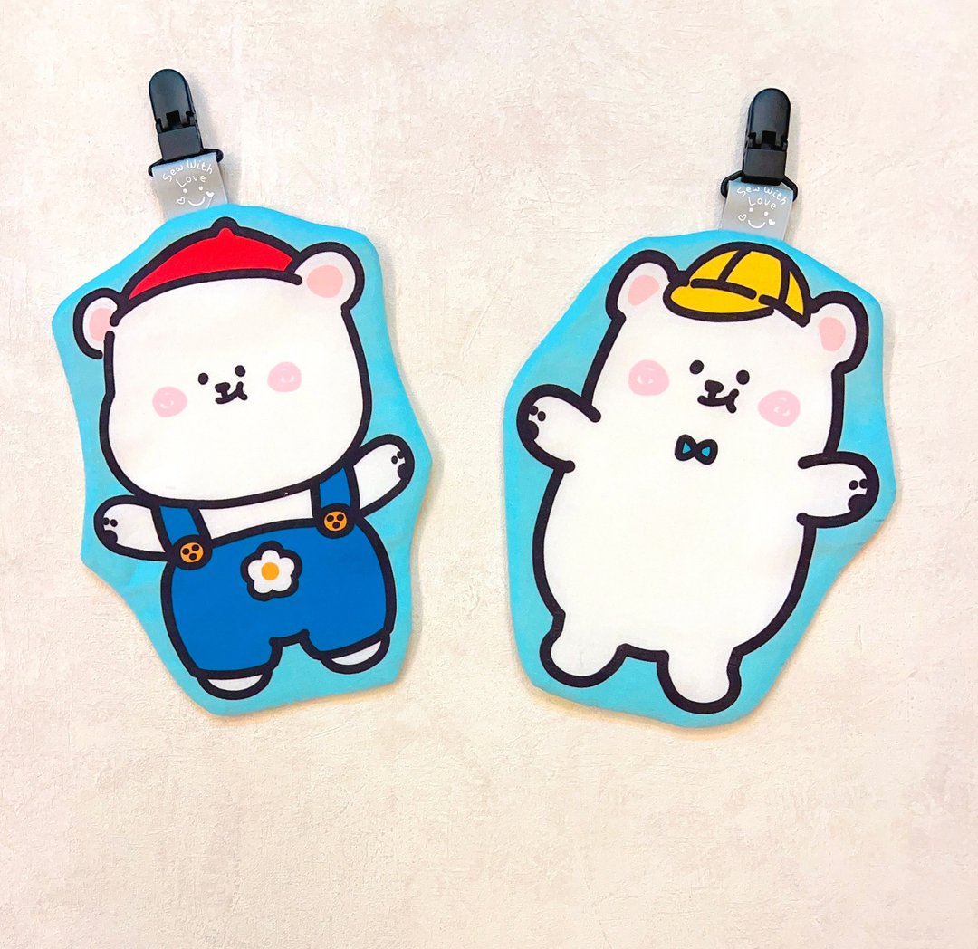 可爱造型手帕巾-熊 - 其他 - 棉 多色