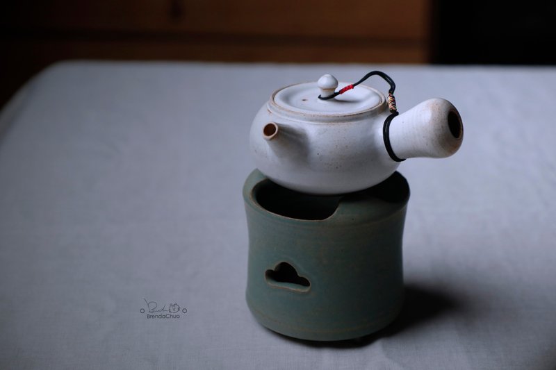 春郎陶-古典绿温茶炉 - 茶具/茶杯 - 陶 
