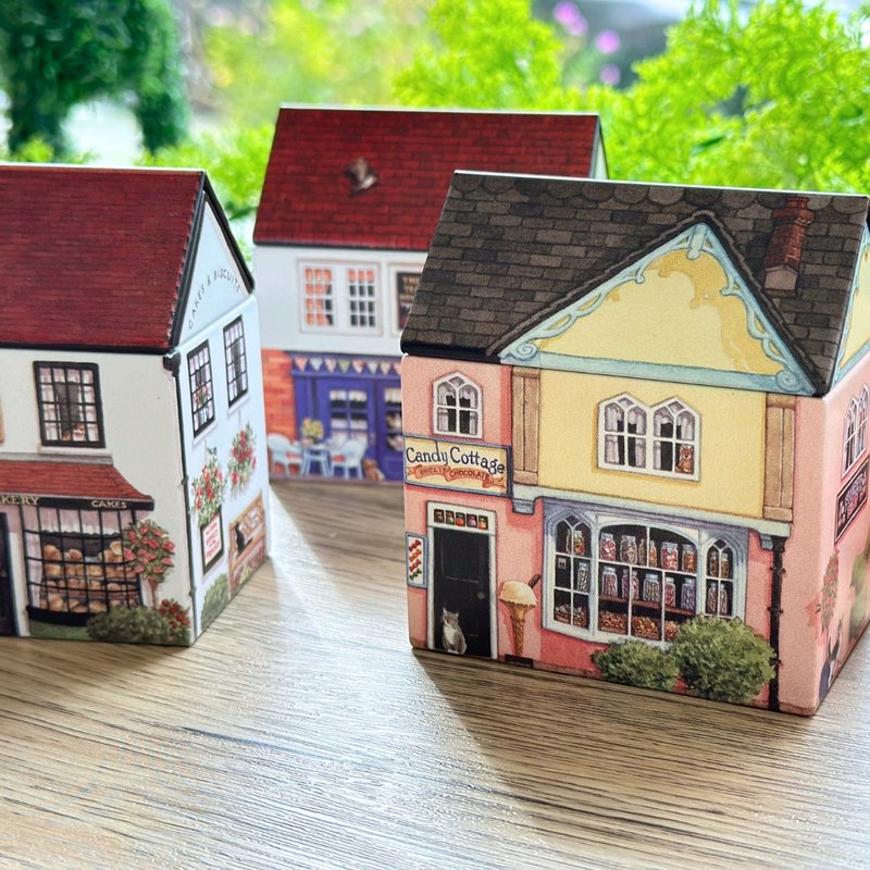 圣诞庄园小屋糖果礼盒【英国糖迷你包2包入】 - 零食/点心 - 其他材质 卡其色