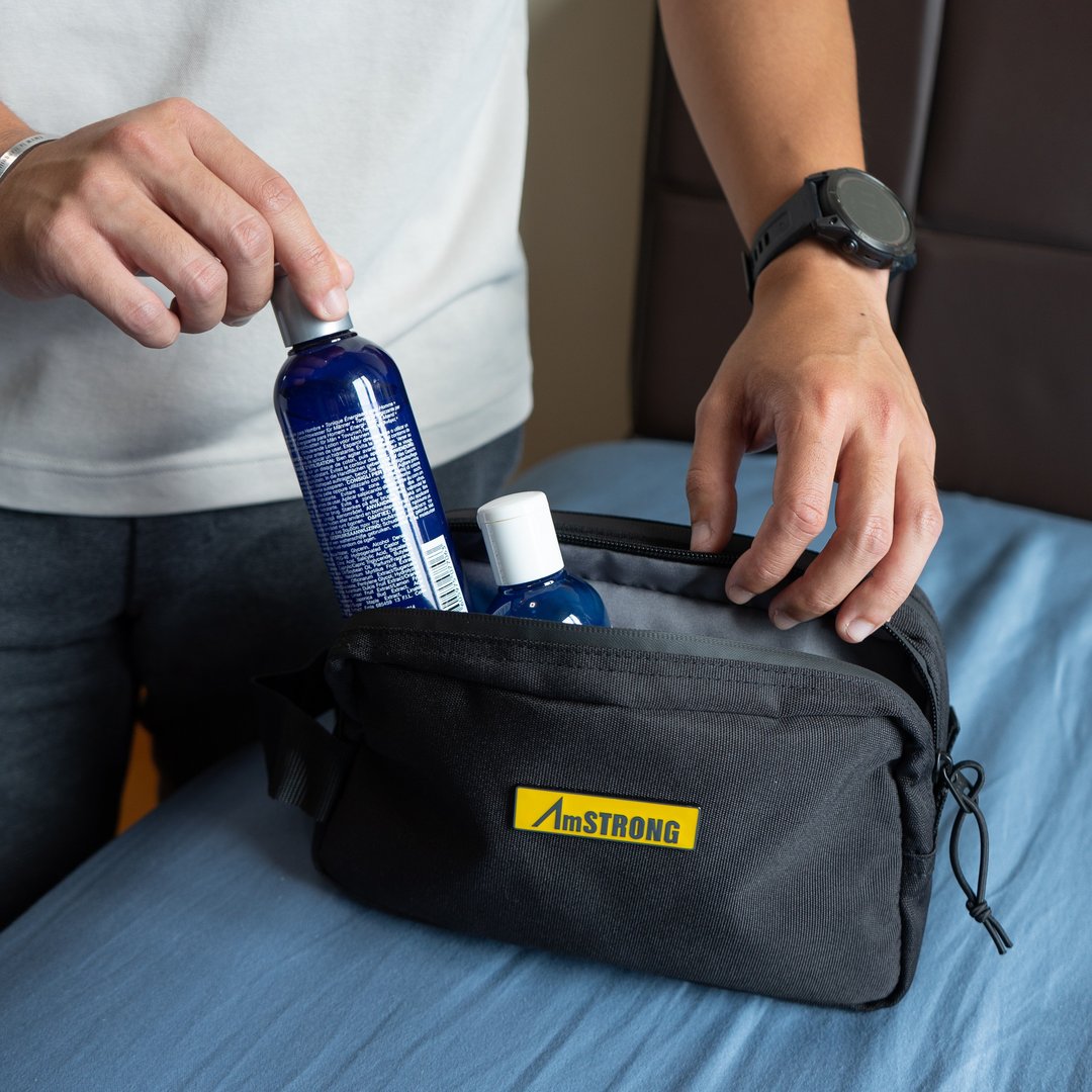 【香港设计】运动日常系列  | 02-GEAR BAG 收纳包 - 化妆包/杂物包 - 聚酯纤维 黑色