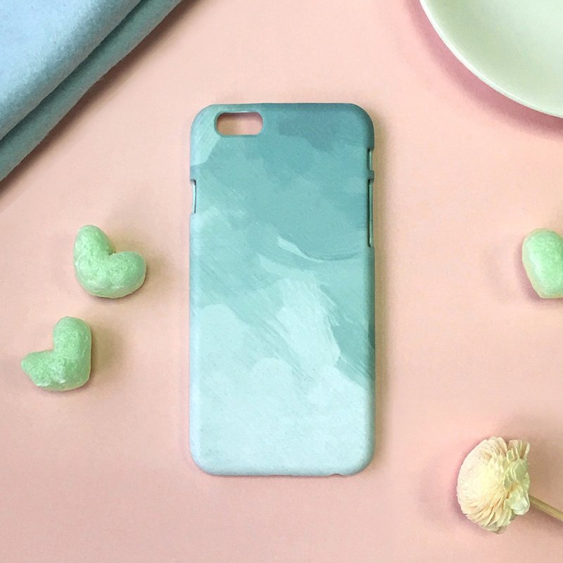 tiffany绿笔刷-iPhone(i5.i6s,i6splus)/Android(Samsung三星, HTC, Sony)原创手机壳/保护套/可定制 - 手机壳/手机套 - 塑料 绿色