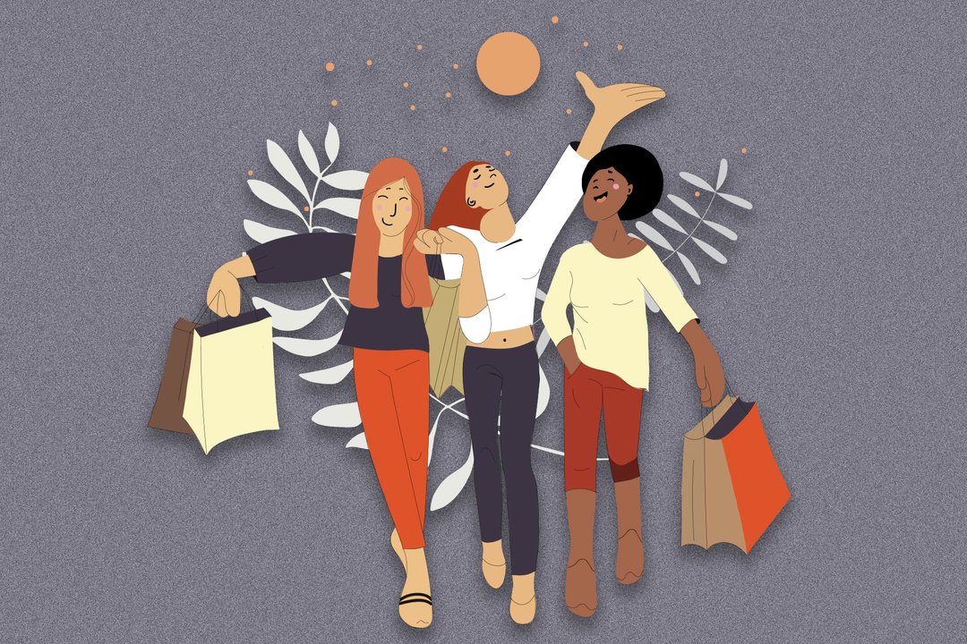 Woman's activities clipart, Women's everyday life, Business woman, 10 scenes - 插画/绘画/写字 - 其他材质 蓝色