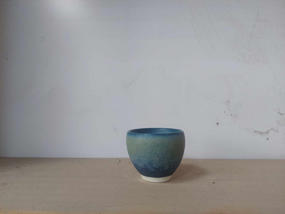 湛蓝的晨光  小杯子 - 其他杯子 - 陶 