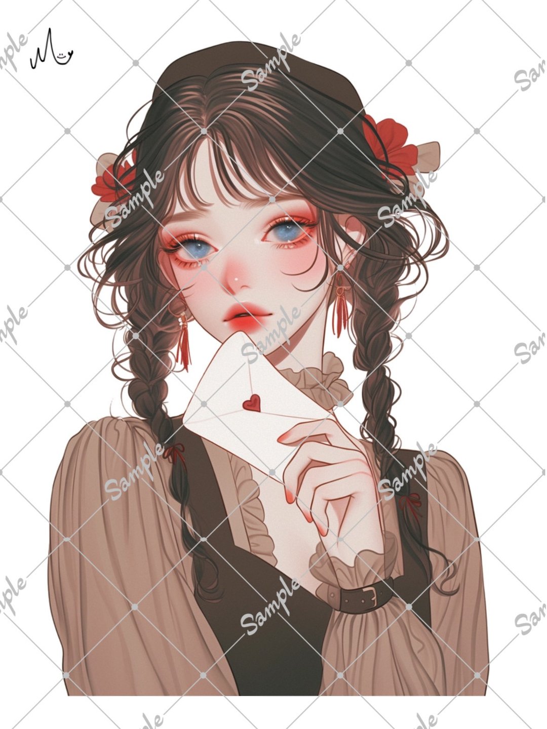 原创人物贴纸 - 贴纸 - 纸 